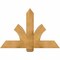 Ekena Millwork Redmond Rough Sawn Timber Gable Bracket, Western Red Cedar, 48"W x 32"H x 2"D x 6"F, 16/12 Pitch GBW048X32X0206RED00RWR - alternate 1